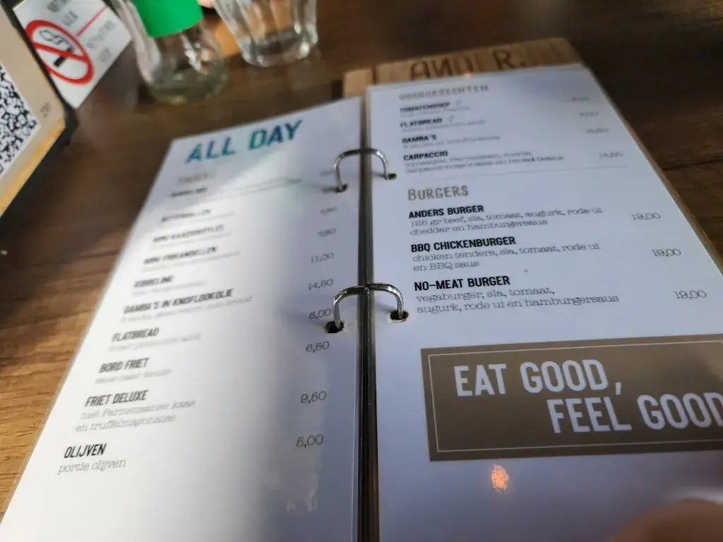 Menu_Cafe Anders_Renesse_immagine_3