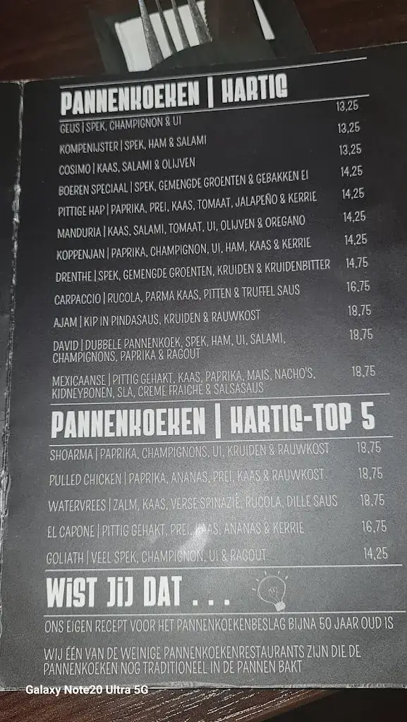 Menu_Pannenkoekboerderij De Koppenjan_Jubbega_image_4
