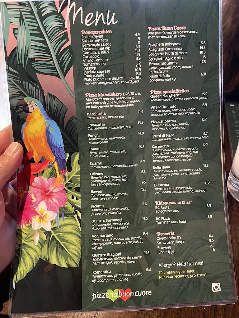 Menu_Pizzeria Buon Cuore_Renesse_image_2