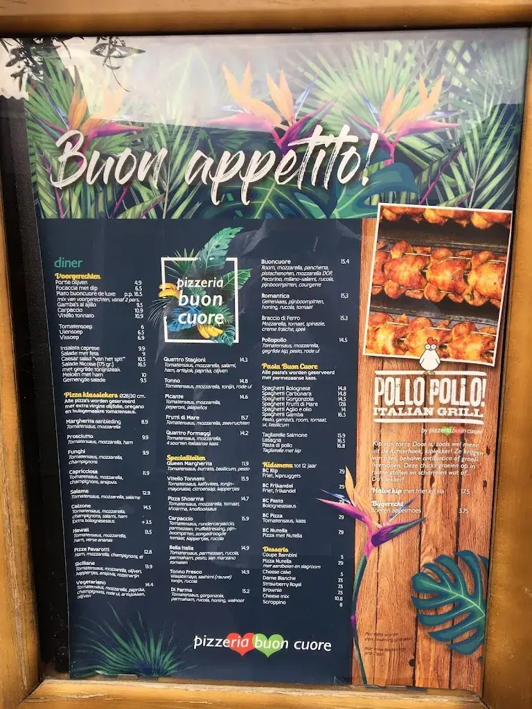 Menu_Pizzeria Buon Cuore_Renesse_image_4