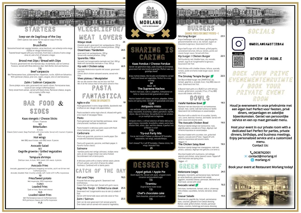 Menu_Morlang Café Restaurant Amsterdam_Amsterdam_imagen_2