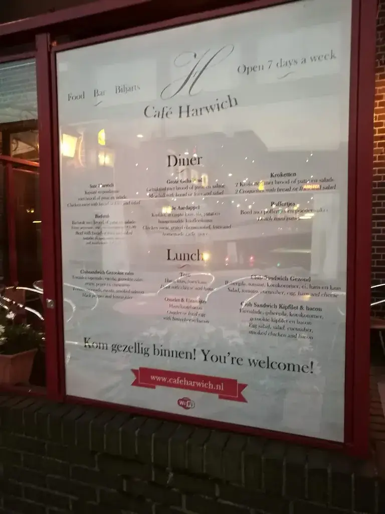 Menu_Cafe Harwich_Holland_image_1