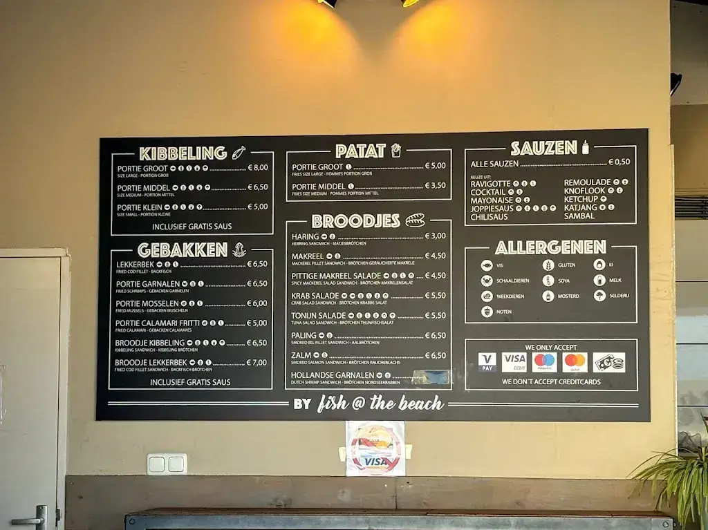 Menu_FISH AND CHIPS by FISH@THEBEACH_Holland_image_1