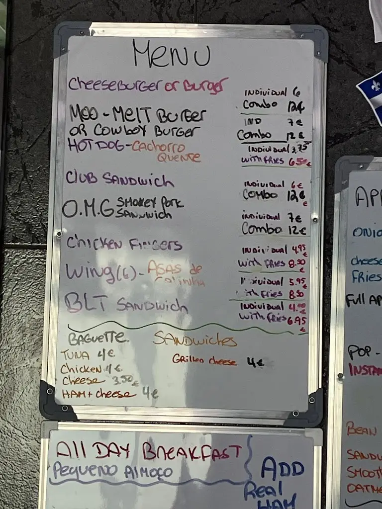 Menu_Da Silva Pastelaria_Fenais da Luz_imagen_1