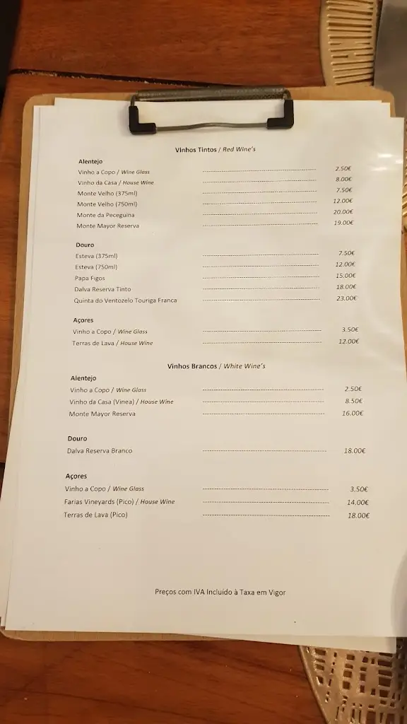 Menu_Gastrónomo_Fajã de Baixo_immagine_4