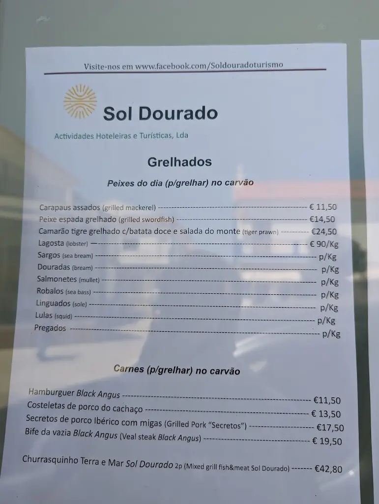 Menu_Sol Dourado_Zambujeira do Mar_immagine_4