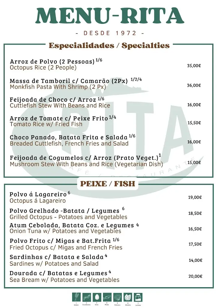 Menu_Rita_Zambujeira do Mar_immagine_2