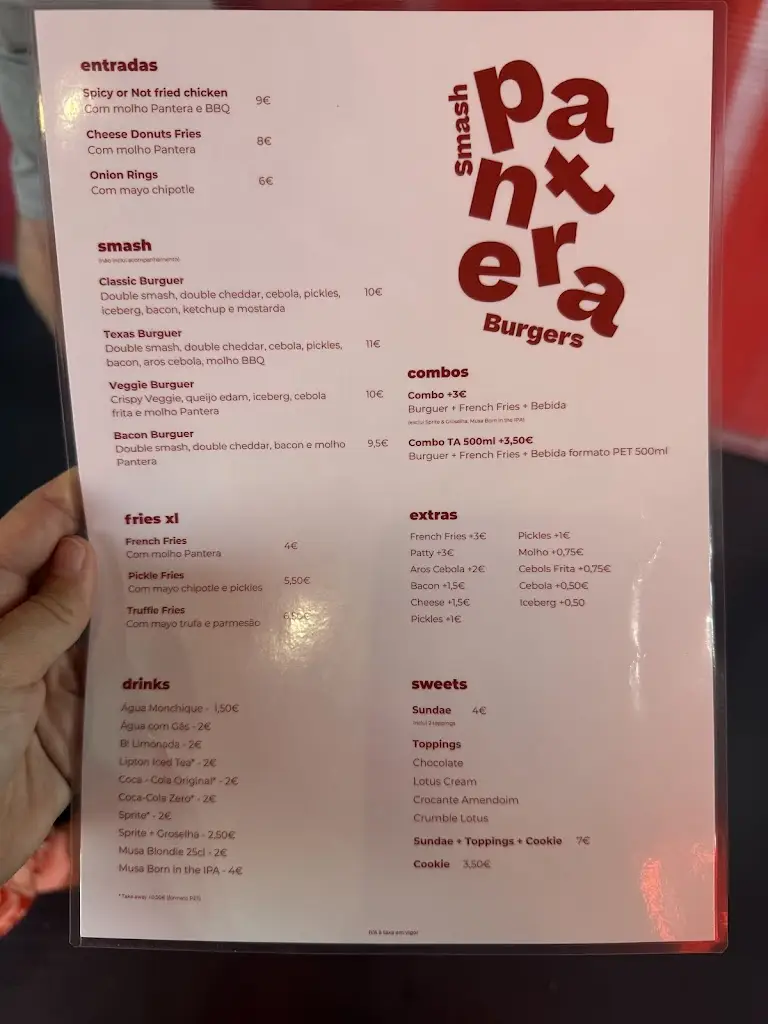 Menu_Pantera Smash Burger_Fajã de Baixo_immagine_3