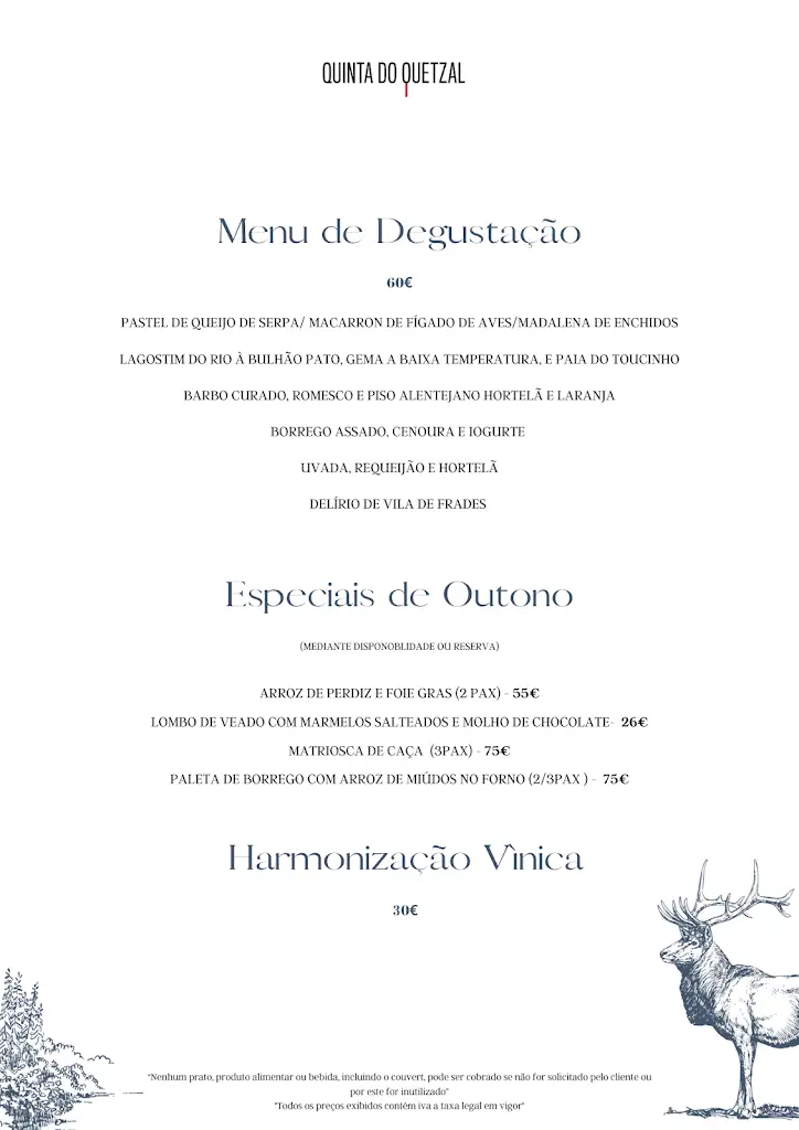 Menu_Quinta do Quetzal_Vidigueira_immagine_2