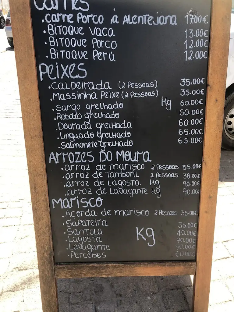 Menu_Restaurante O Pescador de Mouro_Vila Nova de Milfontes_immagine_1