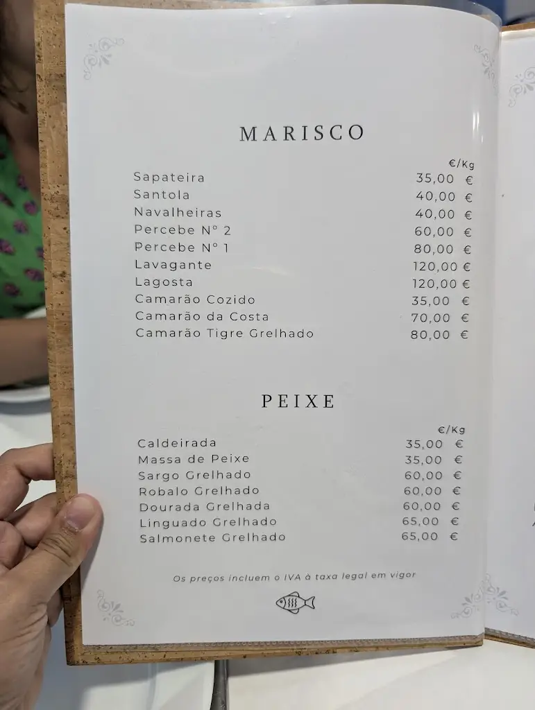 Menu_Restaurante O Pescador de Mouro_Vila Nova de Milfontes_immagine_2