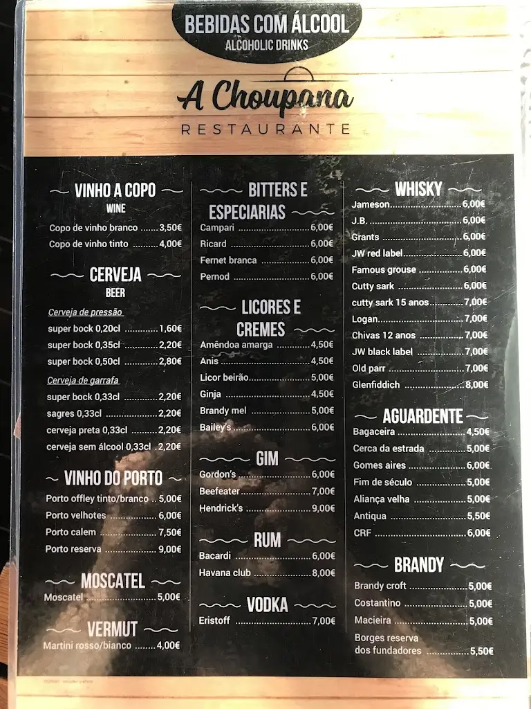 Menu_A Choupana_Vila Nova de Milfontes_immagine_3