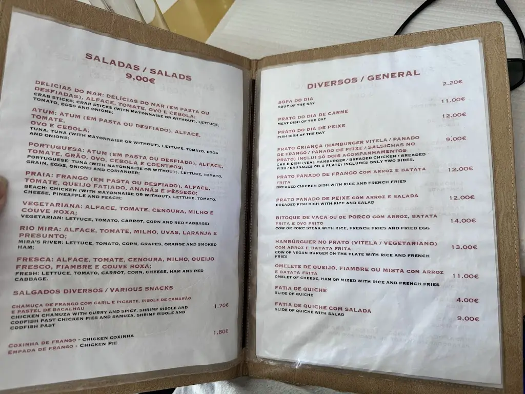 Menu_Paparoca Sandwicheira_Vila Nova de Milfontes_imagen_2