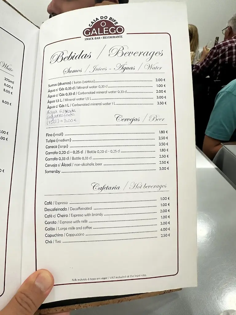 Menu_Casa do bife O GALEGO_Fajã de Baixo_immagine_3