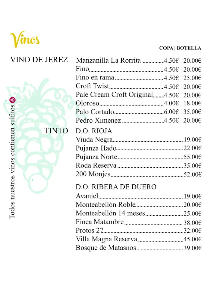 Menu_Café O Paraíso_Castro Verde_immagine_3