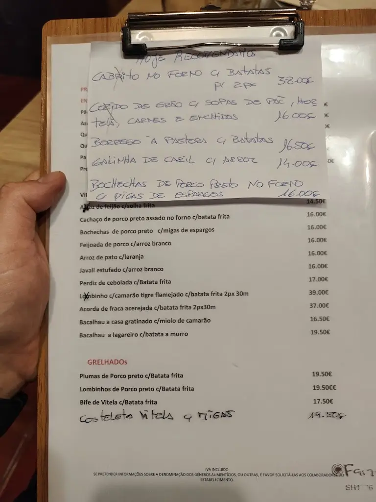 Menu_O Celeiro_Castro Verde_immagine_1