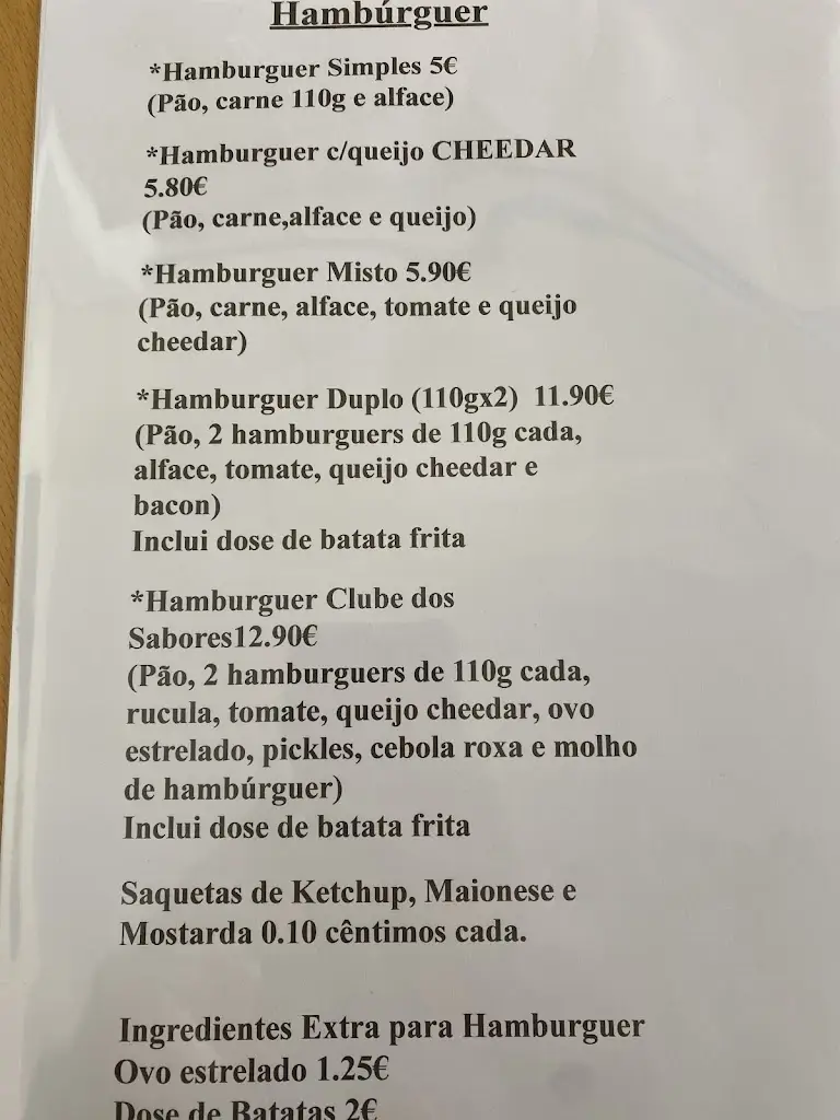 Menu_Clube dos Sabores_Castro Verde_immagine_2