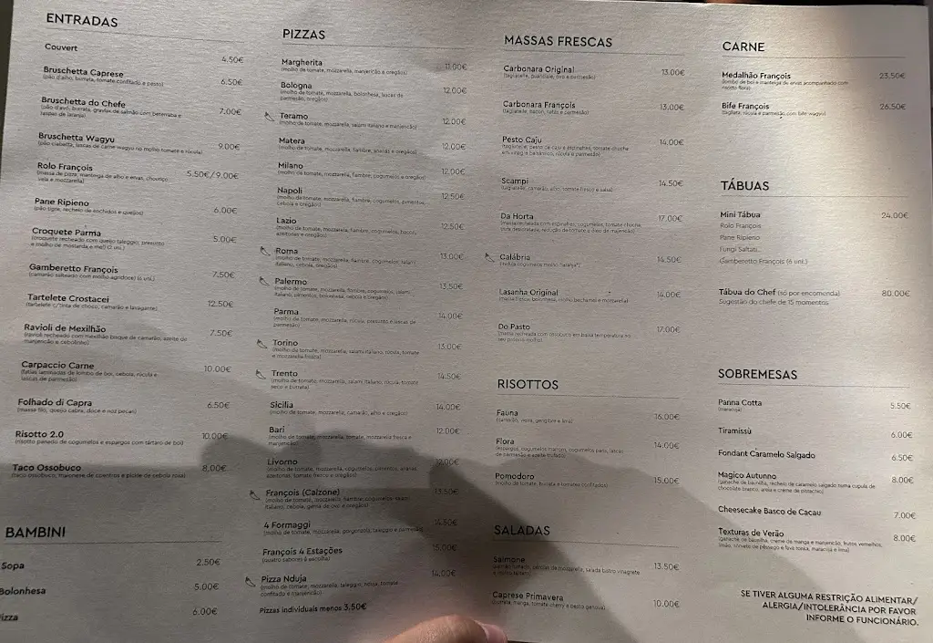 Menu_Ristorante Francois_Amares_immagine_2