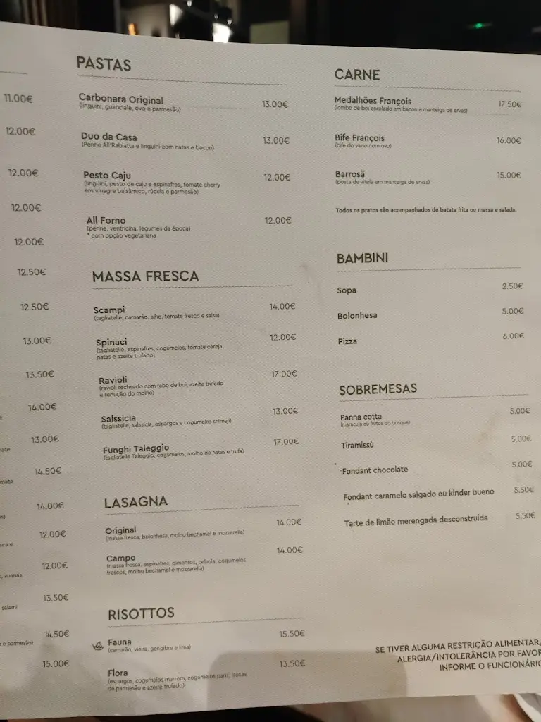 Menu_Ristorante Francois_Amares_immagine_3