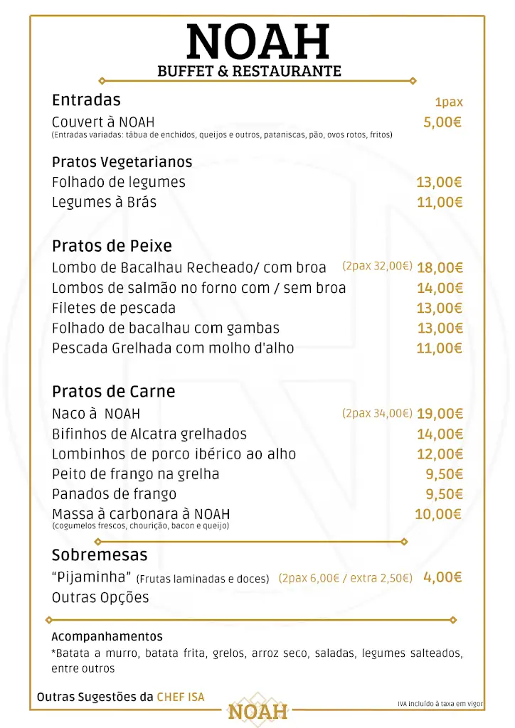 Menu_Noah Buffet Restaurante_Arões_image_1