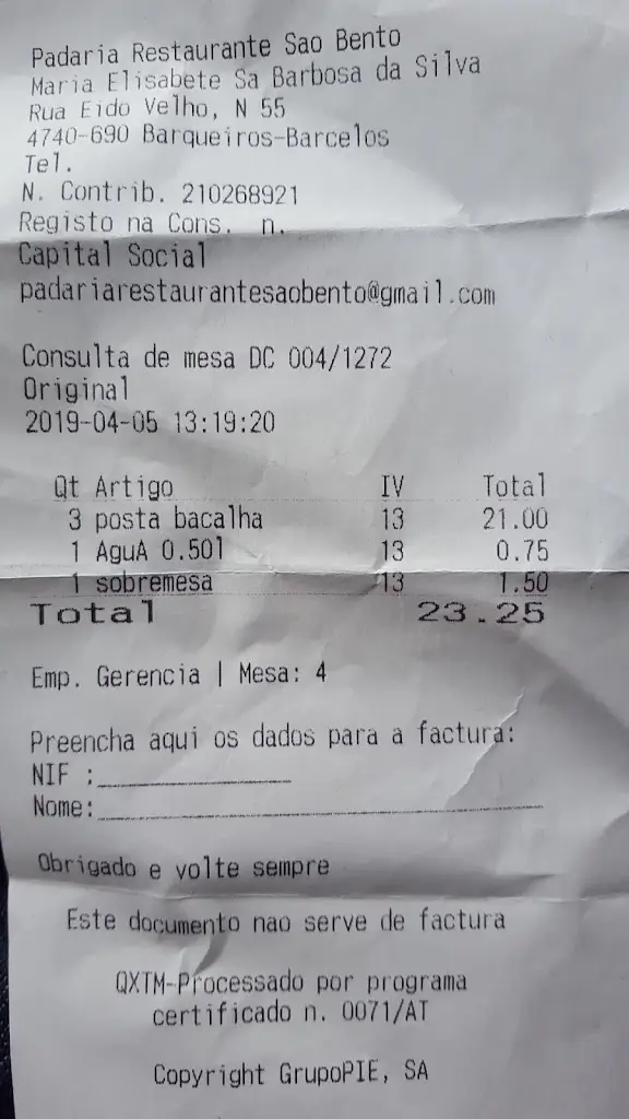 Carlos Del Nogal_A Morgada - Restaurante, Churrasqueira E Take - Away, Lda._Barqueiros_reseña