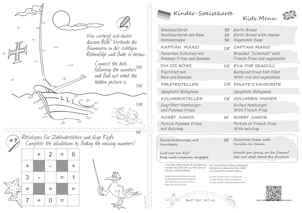 Menu_Restaurante O Marinheiro_Calendário_immagine_1