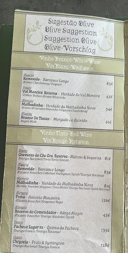 Menu_Restaurante Olive Bistrô & Gastro Bar_Calendário_immagine_1