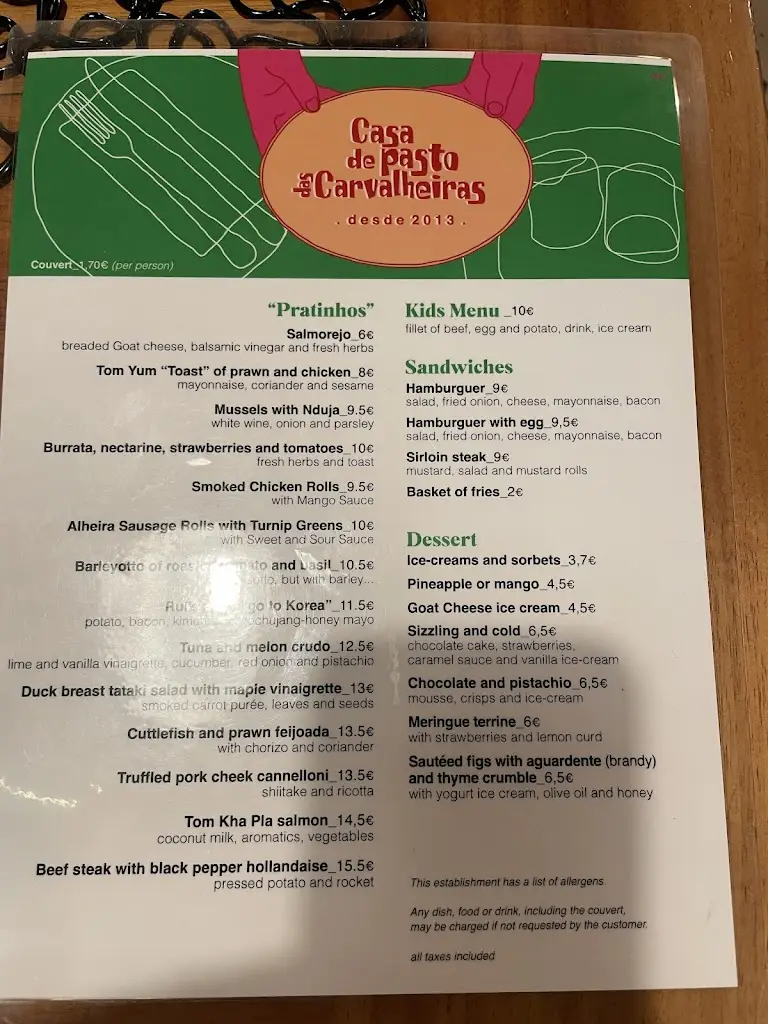 Menu_Casa de Pasto das Carvalheiras_Braga_image_1