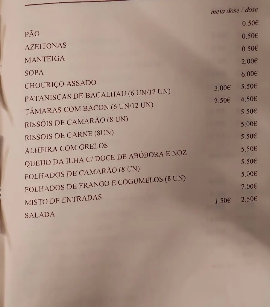 Menu_Restaurante Velhos Tempos_Braga_imagen_2