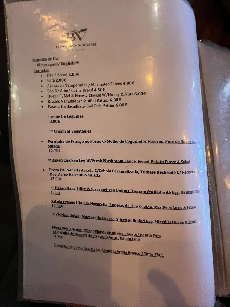 Menu_Bistrô Vigor_Barcelos_immagine_2