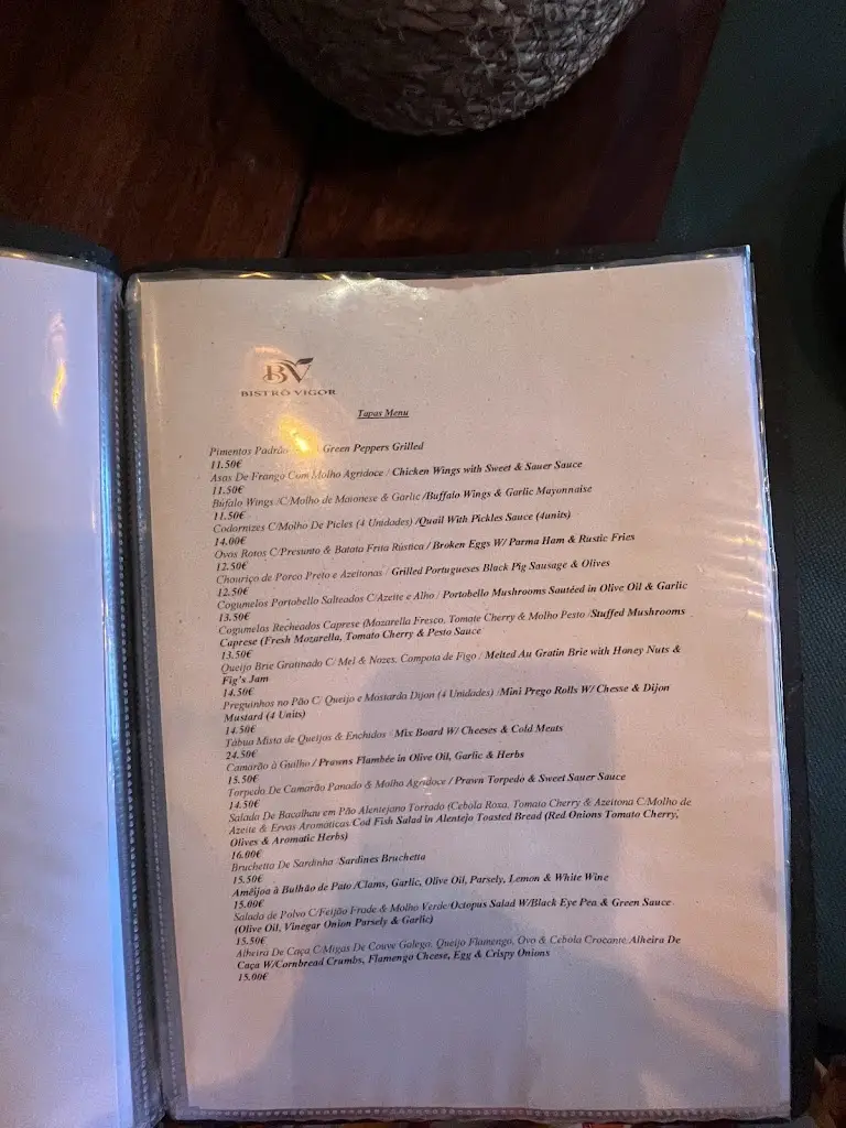 Menu_Bistrô Vigor_Barcelos_immagine_3