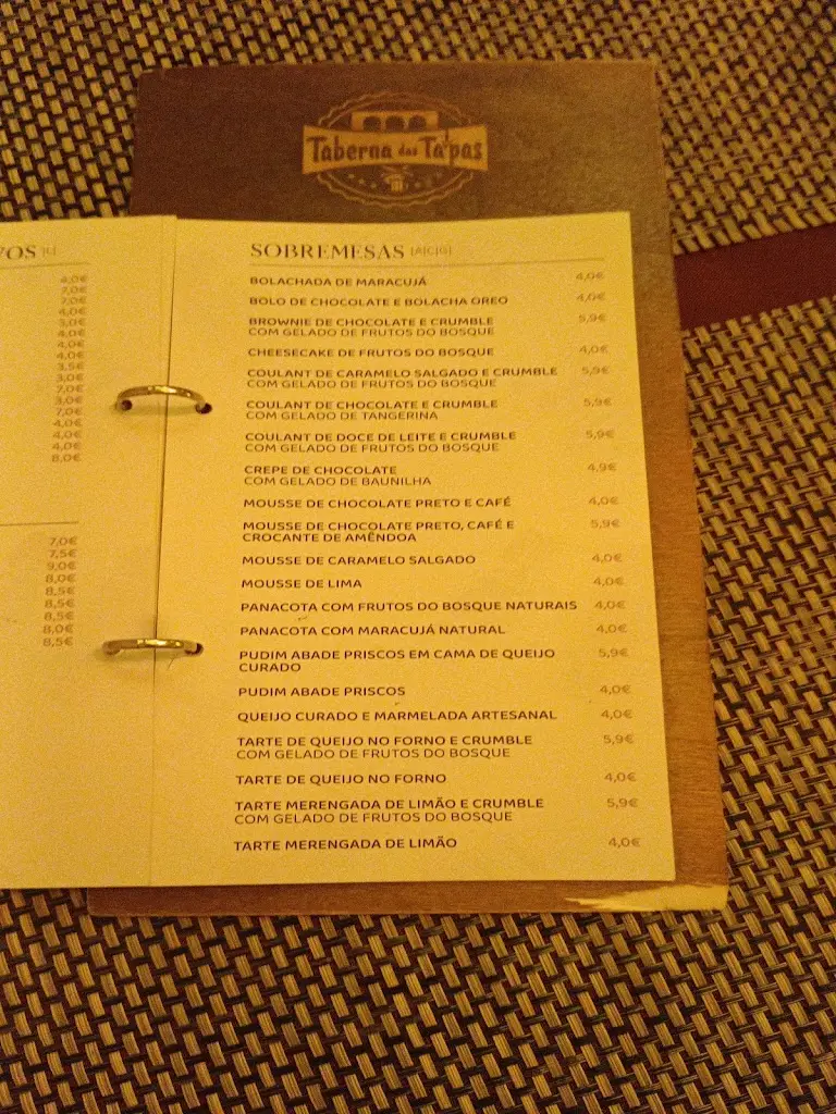 Menu_Taberna das Taipas_Caldas das Taipas_imagen_1