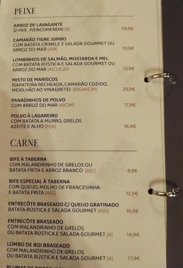Menu_Taberna das Taipas_Caldas das Taipas_imagen_2