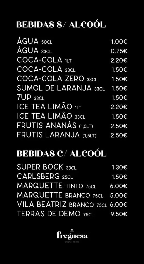 Menu_A Freguesa_Caldas das Taipas_immagine_2