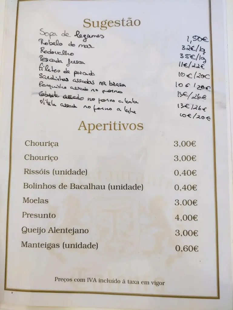 Menu_Restaurante Talento_Caldas das Taipas_immagine_1