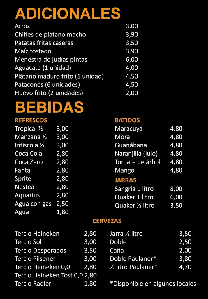 Menu_Restaurante dos Amigos_Esporões_immagine_1