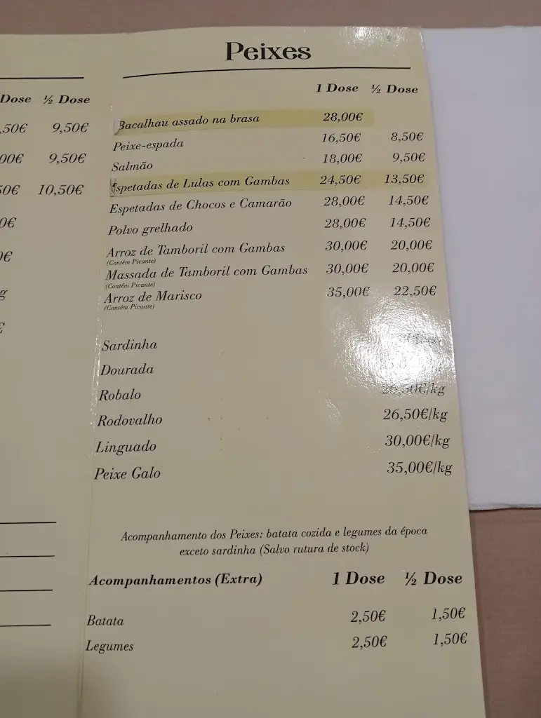 Menu_Restaurante Agostinho 2_Apúlia_immagine_4