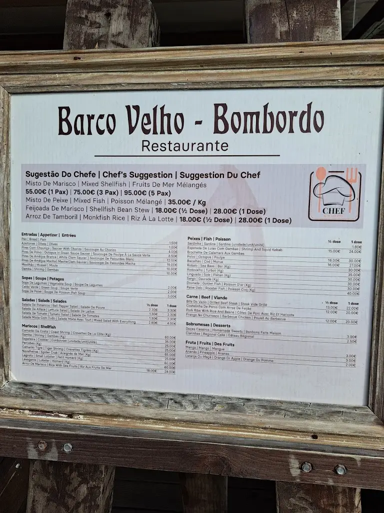 Menu_Pilado Restaurante Barco Velho_Apúlia_image_2