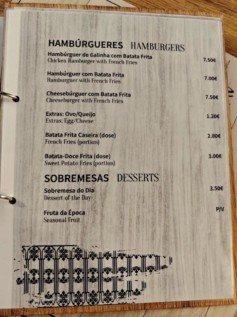 Menu_A Barrica_Angra do Heroísmo_image_1