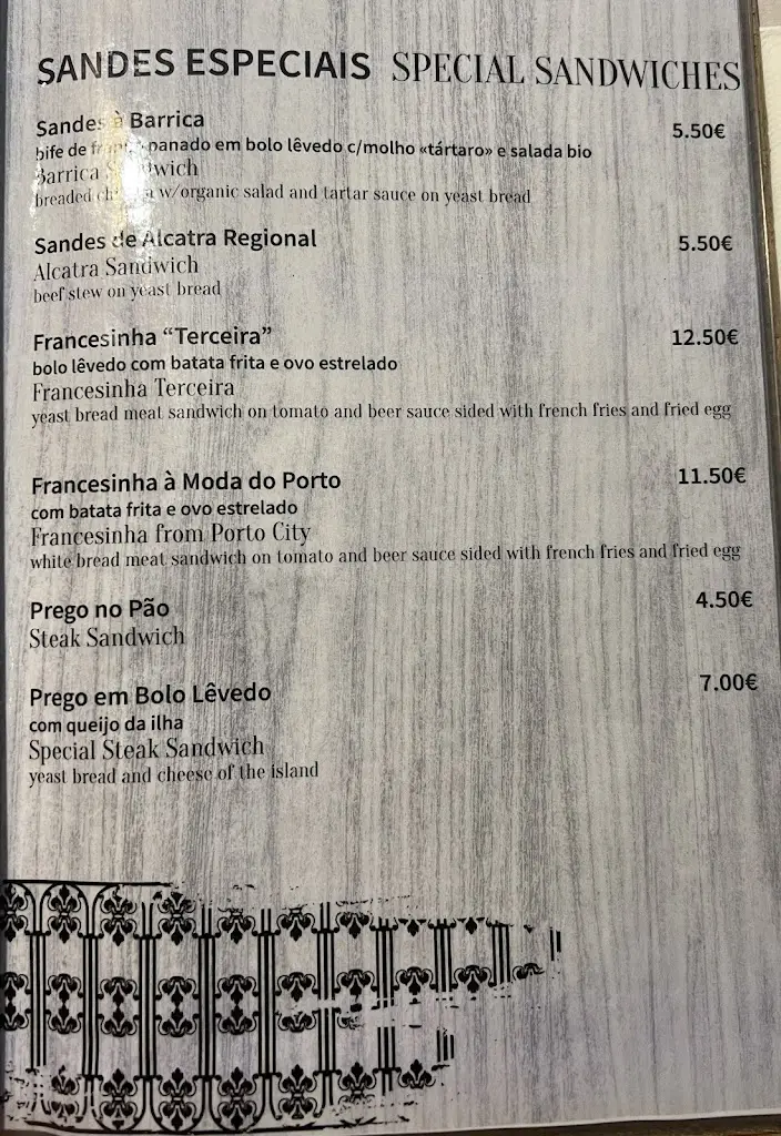 Menu_A Barrica_Angra do Heroísmo_image_3