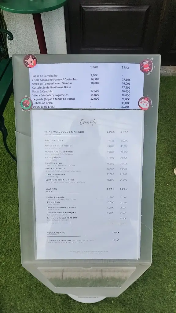 Menu_Restaurante Cantinho Dos Lirios_Apúlia e Fão_immagine_4