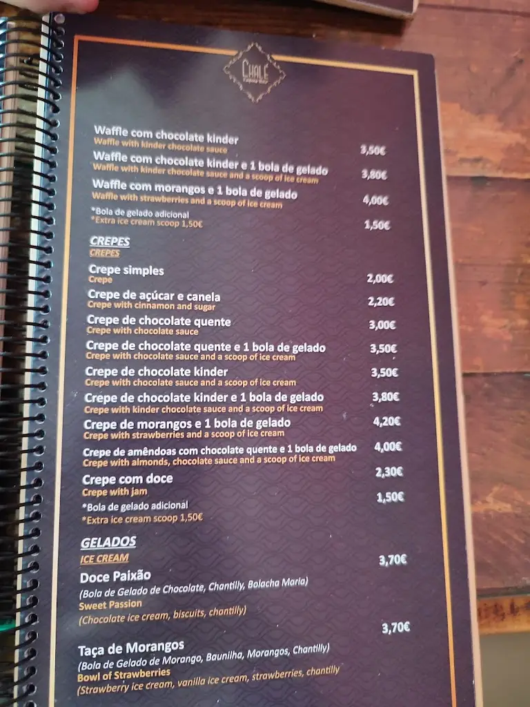 Menu_Chalé Tapas Bar_Apúlia e Fão_immagine_4