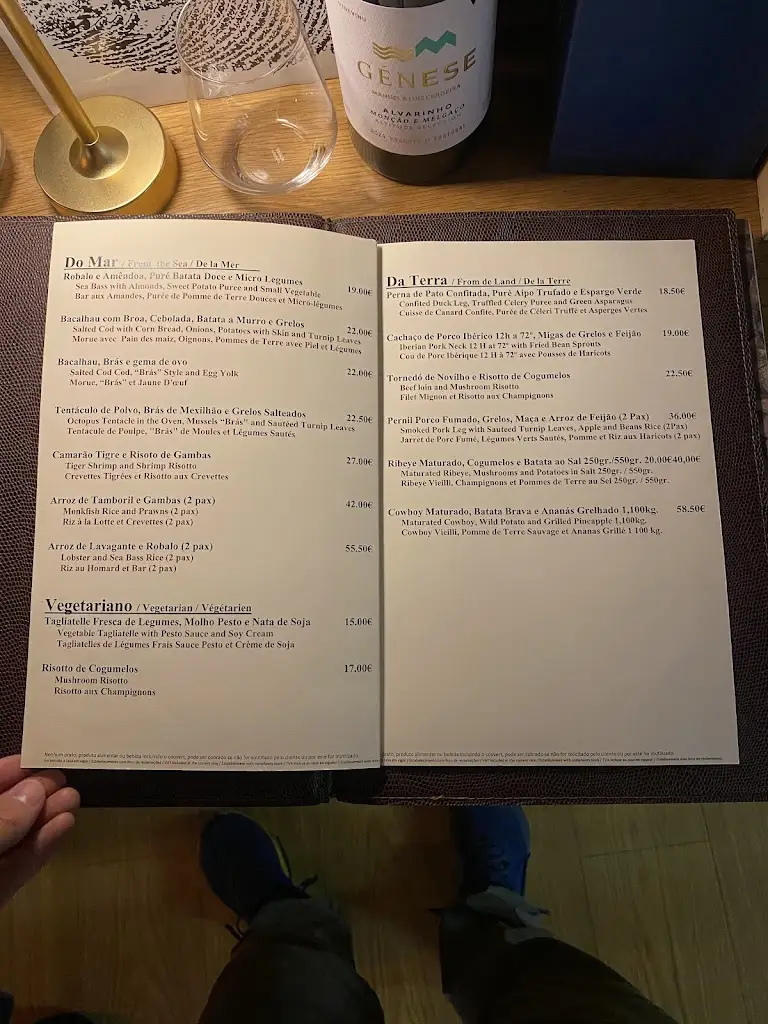 Menu_Restaurante Am Kreisel_Apúlia e Fão_imagen_1