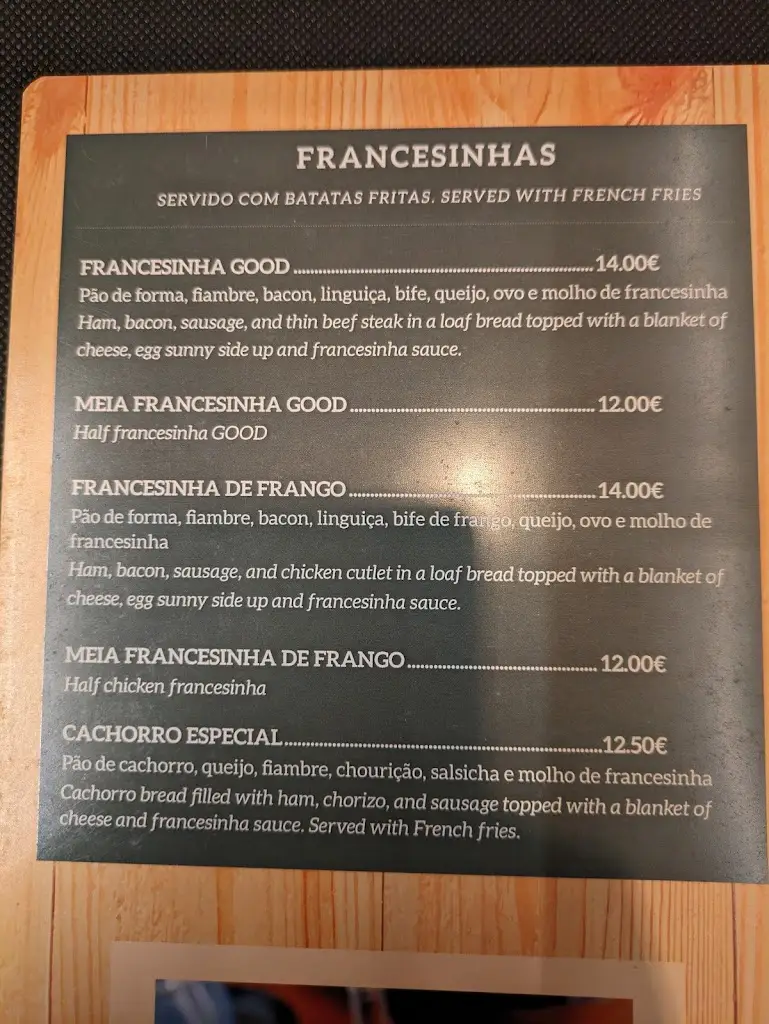 Menu_Good - Hamburgueria, Pregaria e Gelataria_Apúlia e Fão_immagine_2