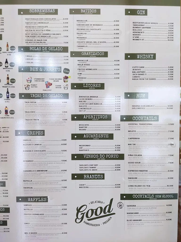 Menu_Good - Hamburgueria, Pregaria e Gelataria_Apúlia e Fão_immagine_3