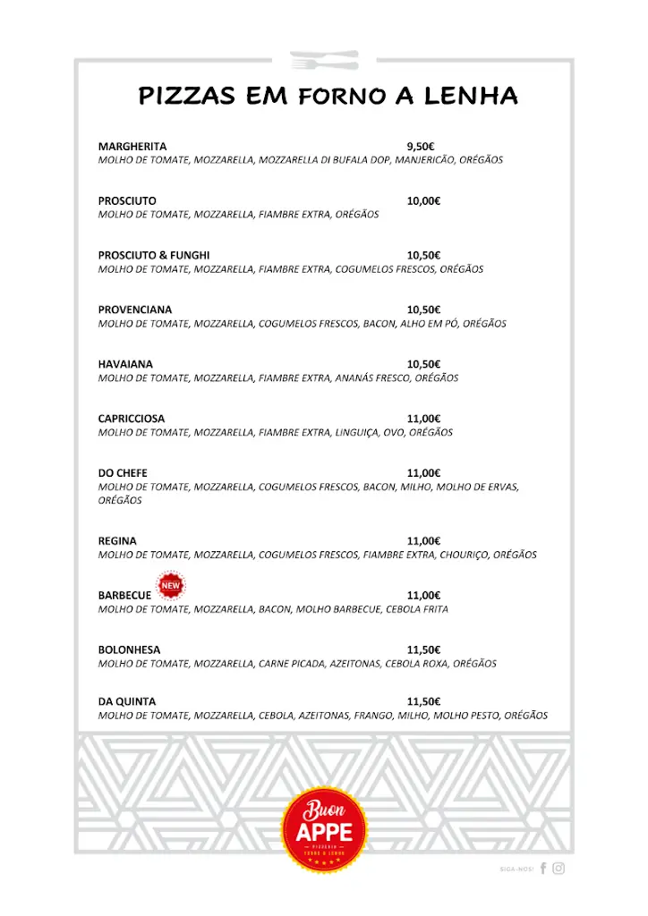 Menu_Buon Appe - Pizzeria_Esposende_immagine_1