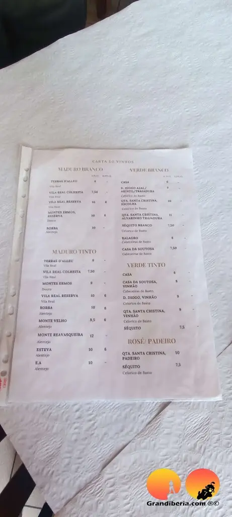 Menu_RESTAURANTE ‘A PARAGEM’_Cabeceiras de Basto_image_1