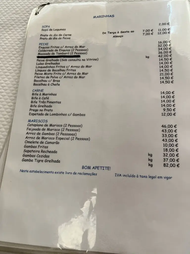 Menu_Restaurante Marinhas_Marinhas_immagine_3
