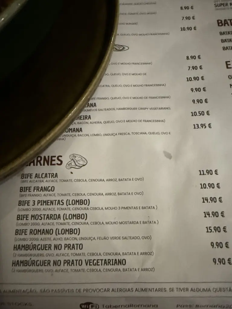 Menu_Taberna Romana_Caldas de Vizela_immagine_3