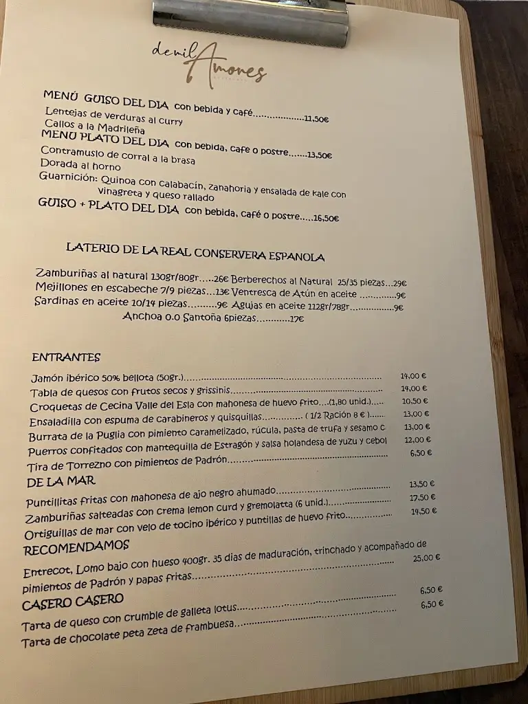 Menu_A Tasca_Caldas de Vizela_immagine_3